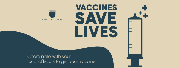 Get Your Vaccine Facebook Cover Design Image Preview