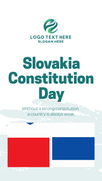 Slovakia Constitution Day Greeting Facebook Story Preview