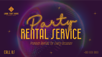 Rental Disco Ball Animation Preview