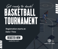 Basketball Mini Tournament Facebook Post Design