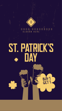 Saint Patrick Promo Facebook Story Design