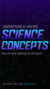 Science Concept Lessons TikTok Video Image Preview