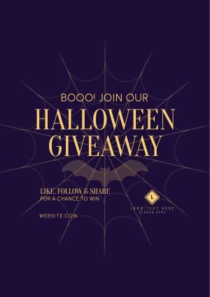 Haunted Night Giveaway Flyer Image Preview