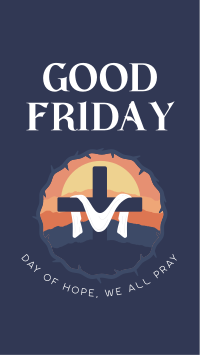 Religious Friday Facebook Story Design