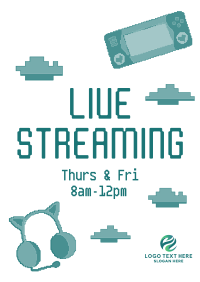 New Streaming Schedule Poster Image Preview