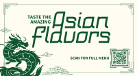 Traditional Asian Food Facebook Event Cover Image Preview