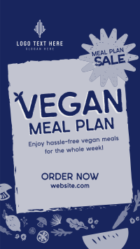 Organic Vegan Food Sale Video Image Preview