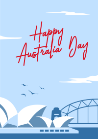 Happy Australia Day Poster Image Preview