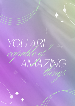 You Are Amazing Flyer Image Preview
