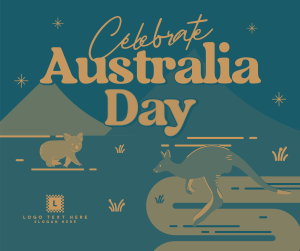 Australia Day Landscape Facebook post Image Preview