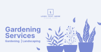 Professional Gardening Services Facebook ad Image Preview