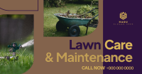 Lawn Care & Maintenance Facebook Ad Design