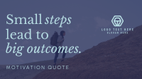 Inspiring Motivational Quote Animation Image Preview