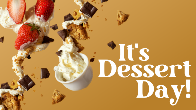 It's Dessert Day! Facebook event cover Image Preview