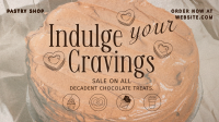 Vintage World Chocolate Day Animation Image Preview