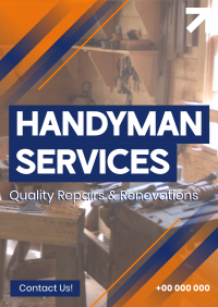 Handyman Services Flyer Design