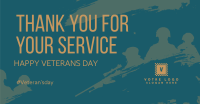Thank You Veterans Facebook ad Image Preview