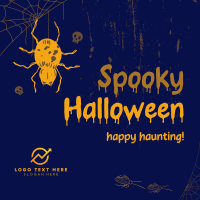 Halloween Spider Greeting Instagram post Image Preview
