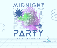 Put Your Hands Up in this Party Facebook Post Design