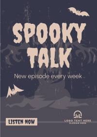 Spooky Talk Poster Image Preview