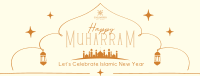 For Mosque Muharram Facebook cover Image Preview