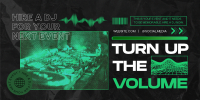 Volume Up Hire DJ Twitter post Image Preview