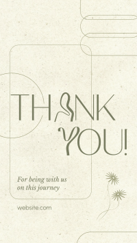 Elegant Thank you Instagram Reel Preview