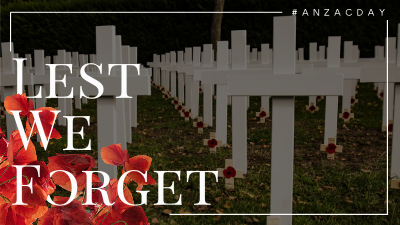 Remembrance Day Poppy Flower Facebook event cover Image Preview