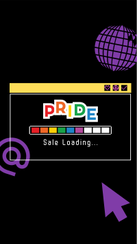Pride Sale Loading Facebook Story Design
