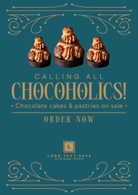 Chocoholics Dessert Poster Image Preview