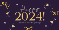 Quirky and Festive New Year Facebook ad Image Preview