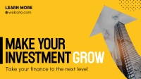Level Up your Finance Facebook Event Cover Design