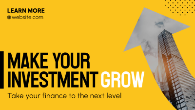 Level Up your Finance Facebook event cover Image Preview