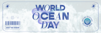 Y2K Ocean Day Twitter Header Image Preview