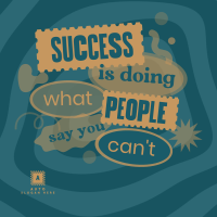 Success all the Way Linkedin Post Image Preview