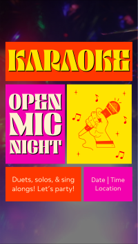 Karaoke Open Mic YouTube Short Preview