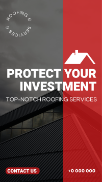 Top-Notch Roofing Services TikTok video Image Preview