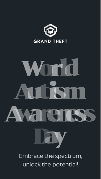 Autism Awareness Facebook Story Design