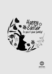 Easter Wreath Poster Image Preview