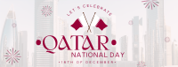 Qatar Independence Day Facebook cover Image Preview