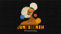 Celebrating Juneteenth Facebook Event Cover Design