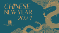 Dragon Lunar Year Facebook Event Cover Design