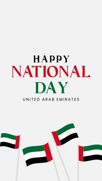 Happy National Day Facebook Story Design