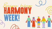 United Harmony Week Facebook event cover Image Preview