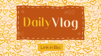 Hearts Daily Vlog Facebook event cover Image Preview