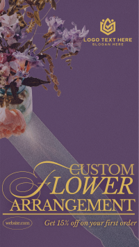 Editorial Flower Service TikTok Video Preview