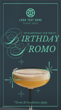 Rustic Birthday Promo Instagram reel Image Preview