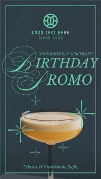 Rustic Birthday Promo Instagram Reel Design