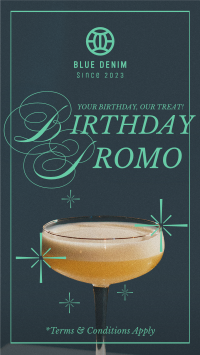 Rustic Birthday Promo Instagram Reel Image Preview