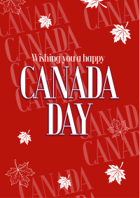 Hey Hey It's Canada Day Flyer Image Preview